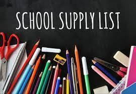 22-23 School Supply List