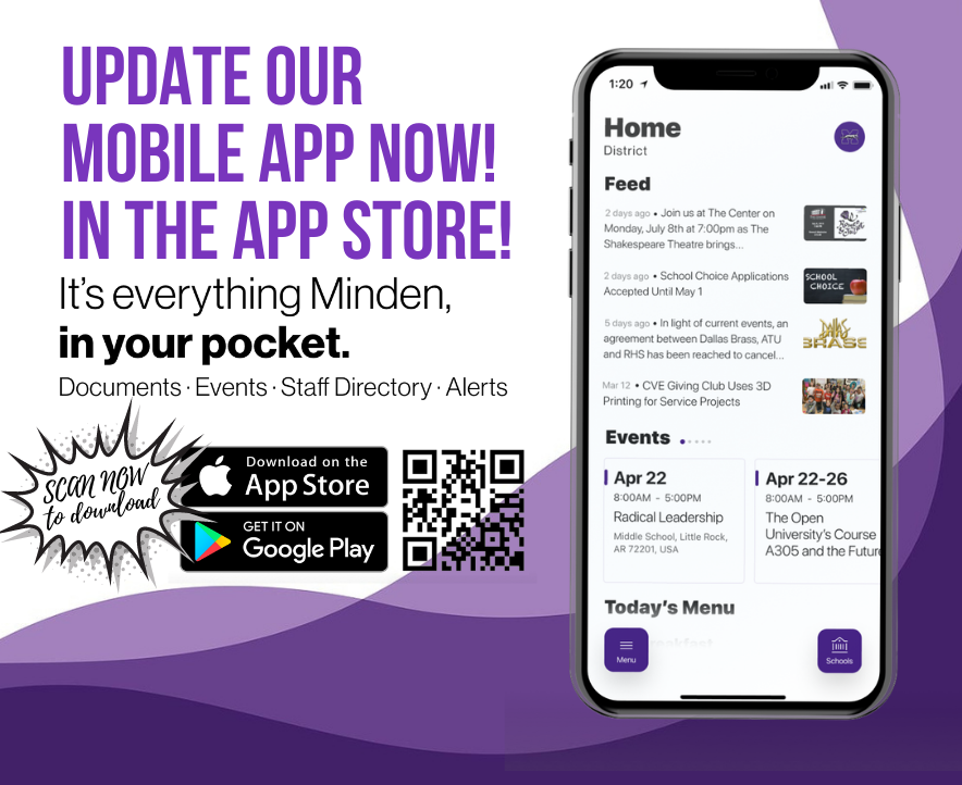 Flyer for Updated Mobile App
