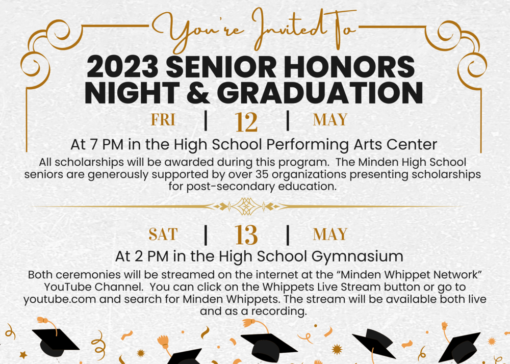 2023 Senior Honors Night & Graduation