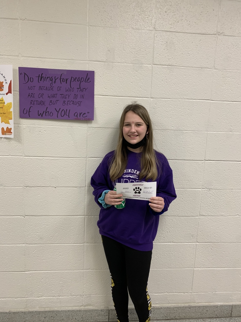 6th grade student of the week