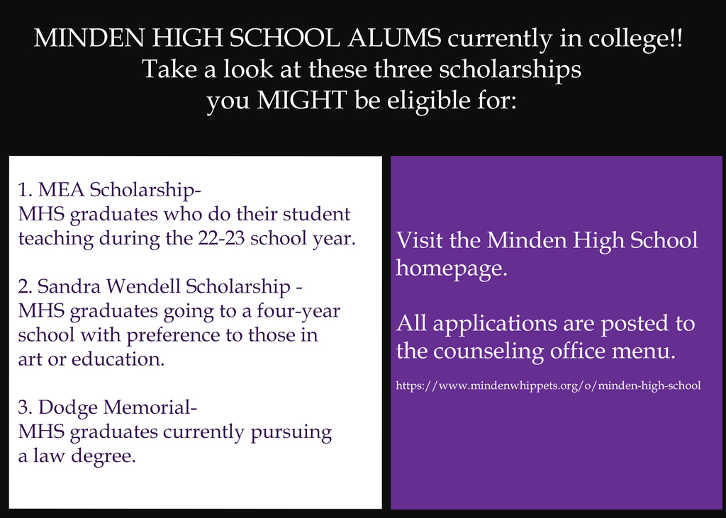 scholarships for alums
